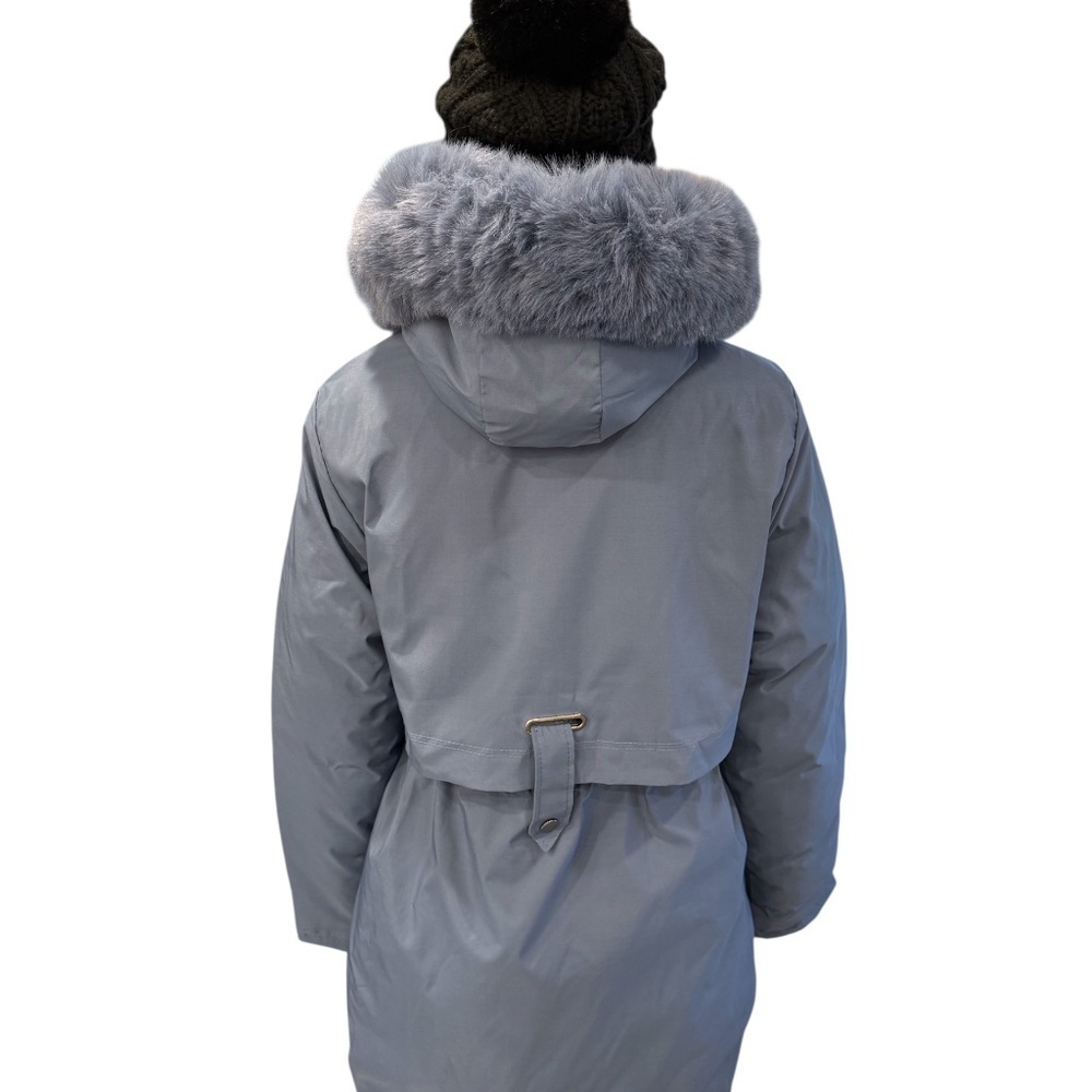 Women’s Hooded Mid-Length Jacket size L - Picture 2 of 10